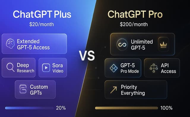 مقایسه ChatGPT Plus و ChatGPT Pro کدام پلن مناسب شماست؟